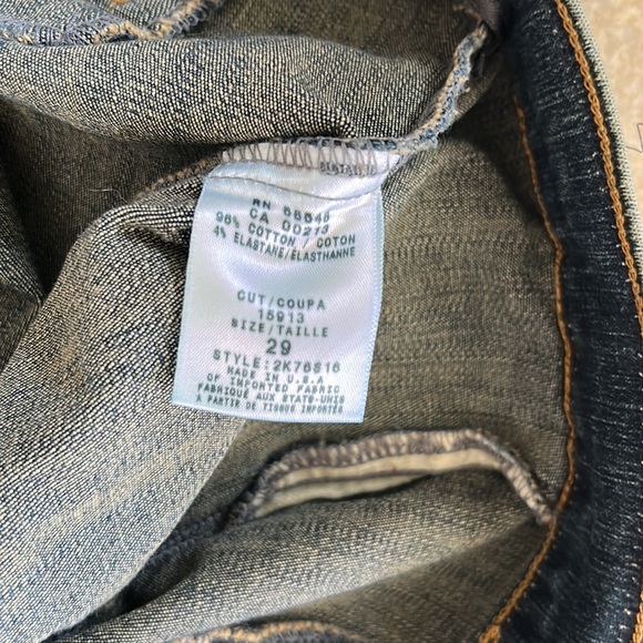 EUC A B S by Allen Schwartz Y2K Jeans  29 x 34 Tall - Picture 6 of 6